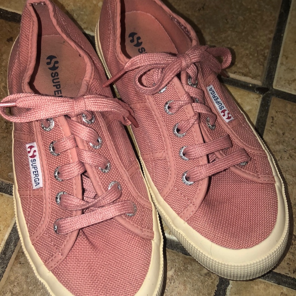 Pink Superga Sneakers EUC